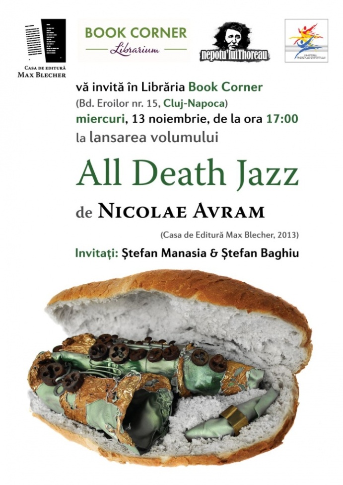 13.11 – Intalnire cu poetul Nicolae Avram la Book Corner