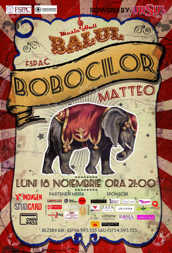 18.11 – Balul Bobocilor FSPAC 2013