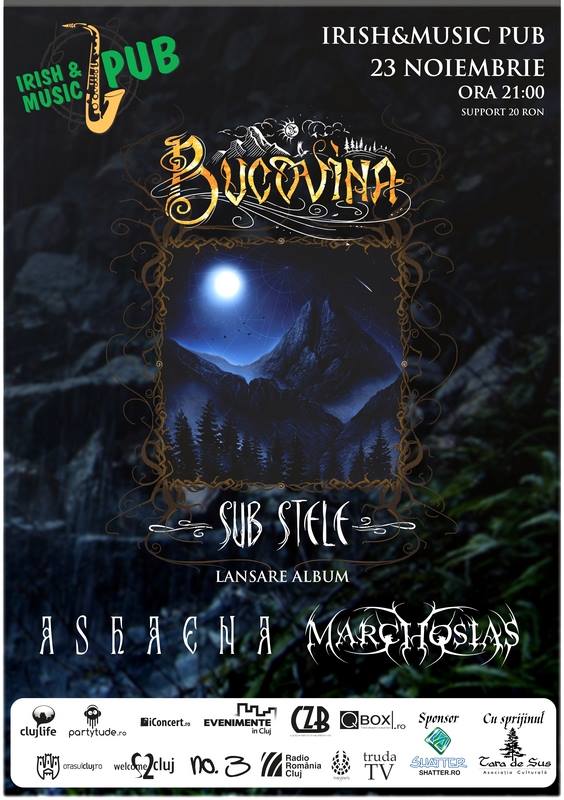 23.11 – Trupa Bucovina isi lanseaza noul album la Cluj
