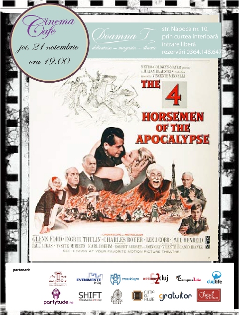 21.11  Cinema Cafe: The Four Horsemen of the Apocalypse (1962)