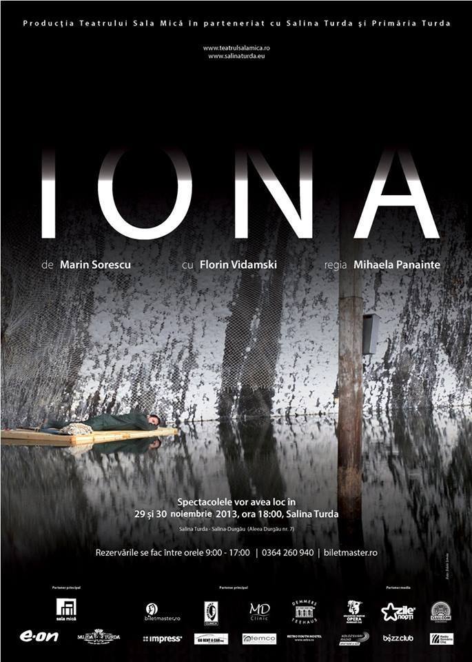 29-30.11 – Spectacolul IONA de Marin Sorescu la Salina Turda