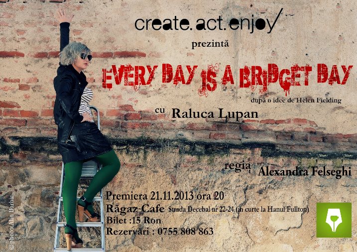 21.11 – EVERY DAY IS A BRIDGET DAY – One-Woman Show