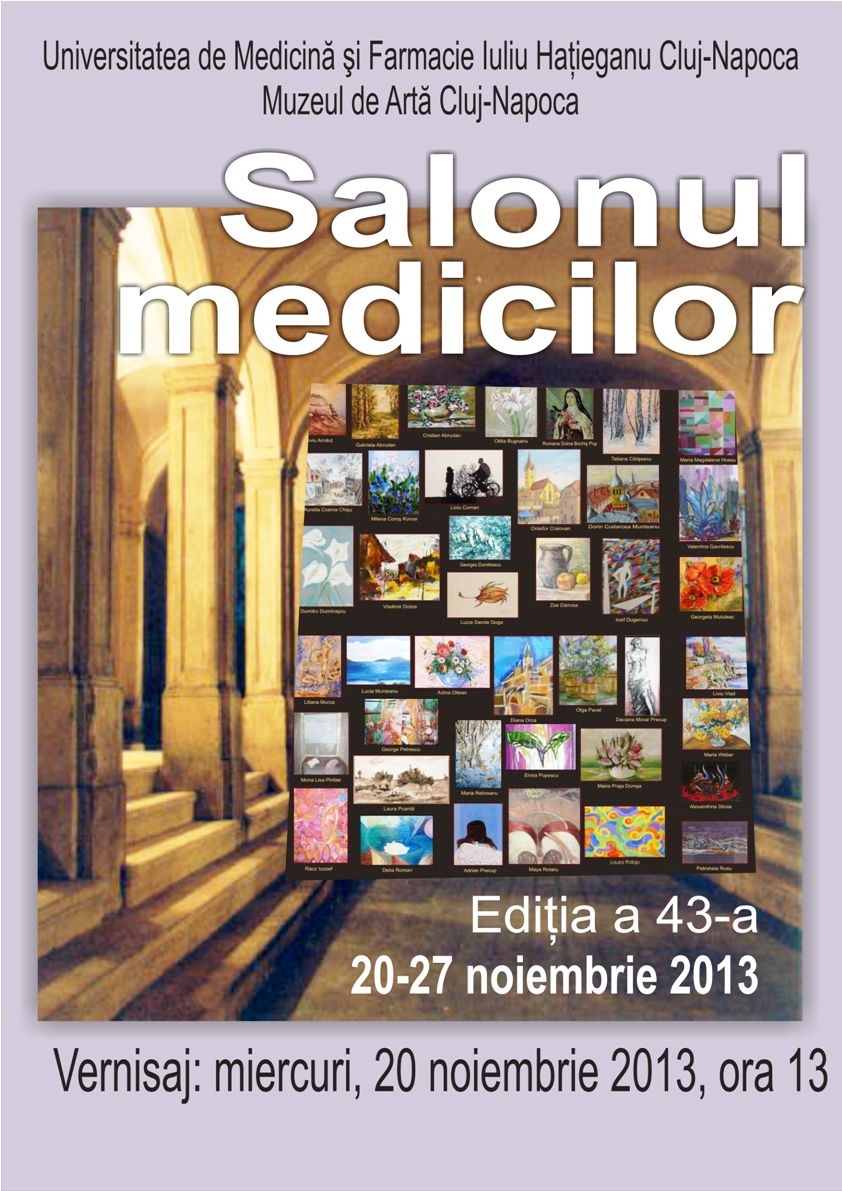 20.11 – Vernisajul expozitiei Salonul de arta al medicilor la Muzeul de Arta