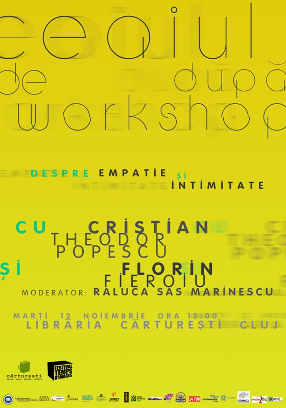12.11 – Ceaiul de dupa workshop la Carturesti Cluj