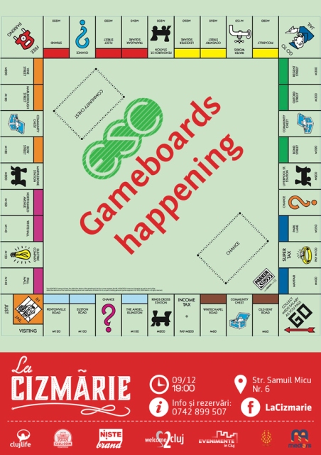 9.12 – Seară de board games în LaCizmărie