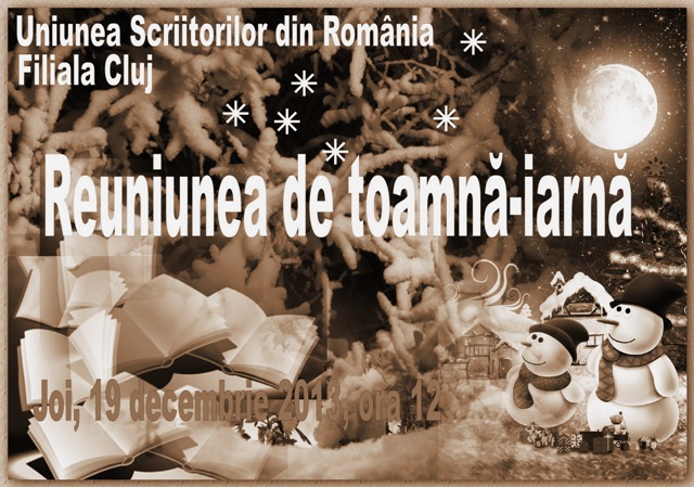 19.12 – Filiala Cluj a USR – Reuniunea de toamnă-iarnă