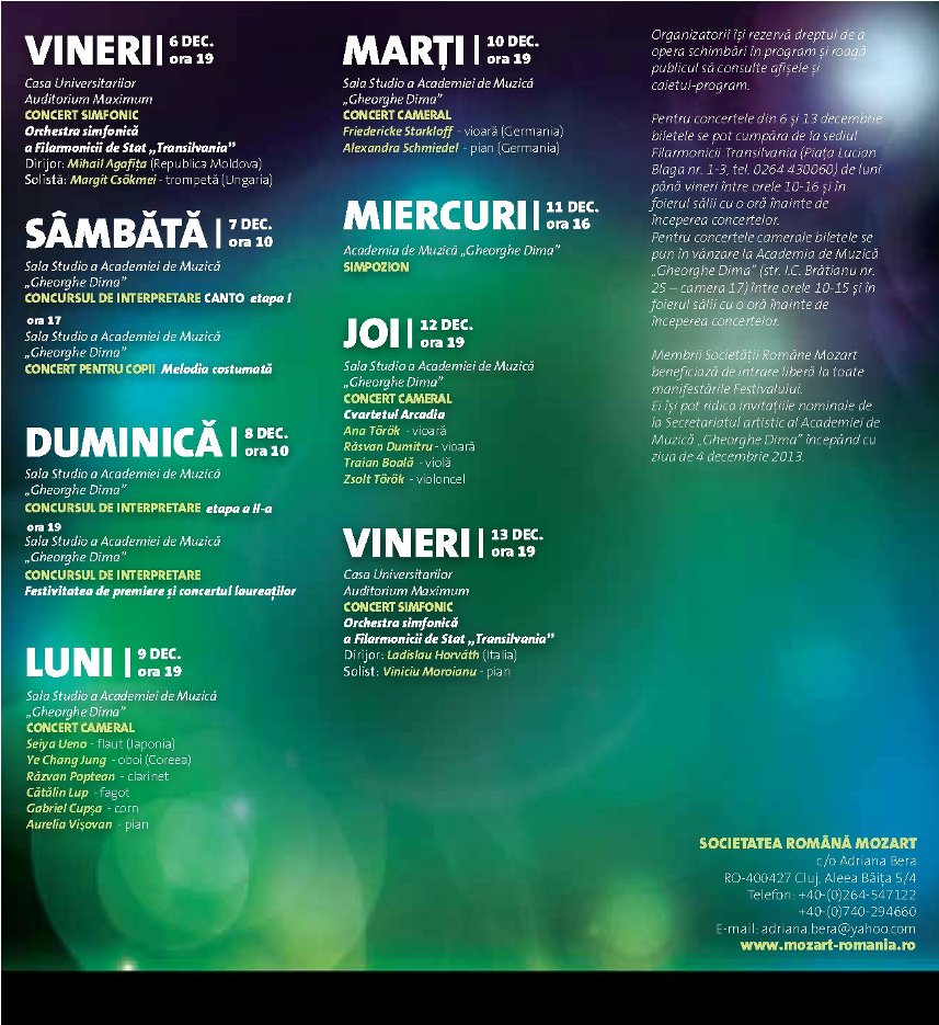 mozart 2013