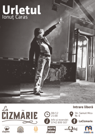 8.12 – Poemul Urletul in interpretarea lui Ionut Caras in La Cizmarie