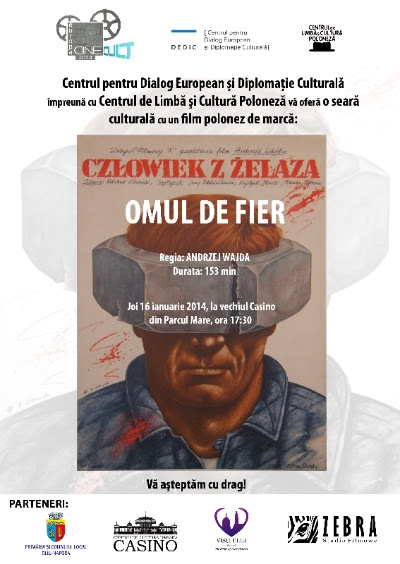 16.01  Film la Casino: „Omul de fier” peliculă poloneză despre Lech Walesa