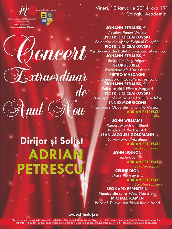 10.01 Filarmonica face spectacol: Strauss, Ennio Morricone și Celine Dion