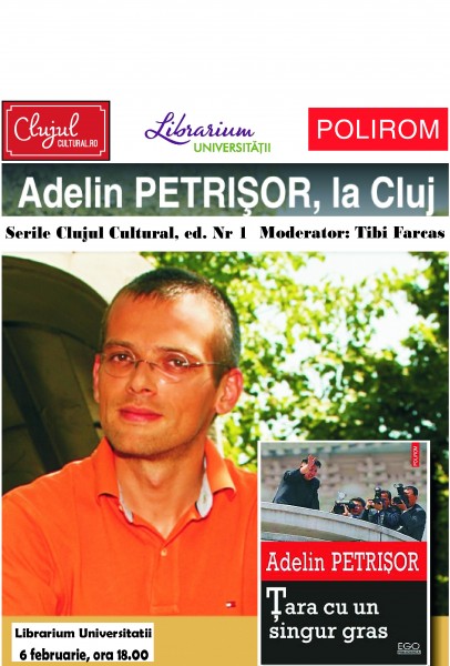 6.02 Jurnalistul Adelin Petrişor la Serile Clujul Cultural, prima ediţie!