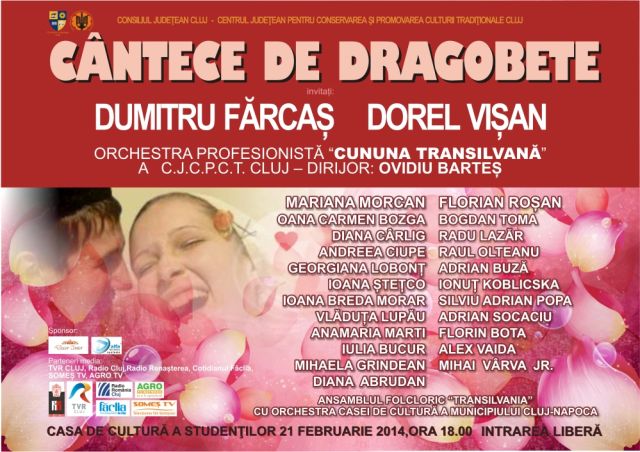 21.02 „Cântece de Dragobete” – muzică populară de Valetines ul românesc