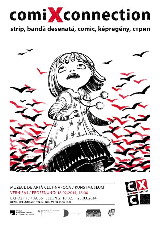 18.02 – 23.03 ComiXconnection, expoziţie de benzi desenate la Muzeul de Artă