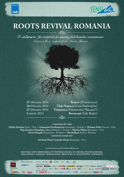 26.02 Șapte muzicieni din șapte țări ale lumii vă invită la ”O călătorie jazzistică în inima muzicii tradiționale”