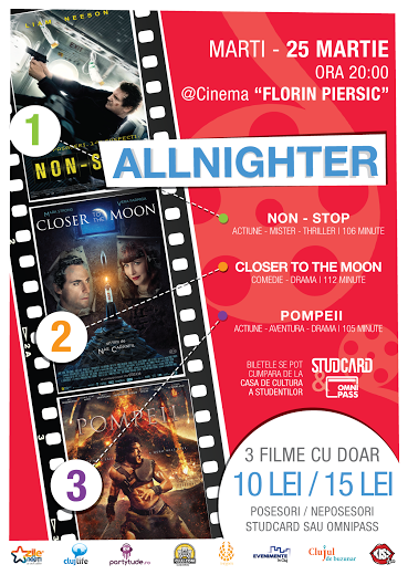 25.03 Cinema toată noaptea la Florin Piersic