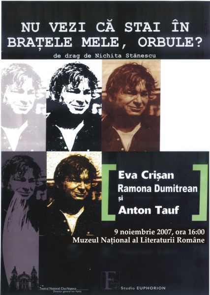30.03 Teatru de Nichita Stăneascu: Nu vezi ca stai in bratele mele, orbule?