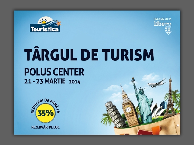 21 – 23.03 Târg de turism la Polus Center