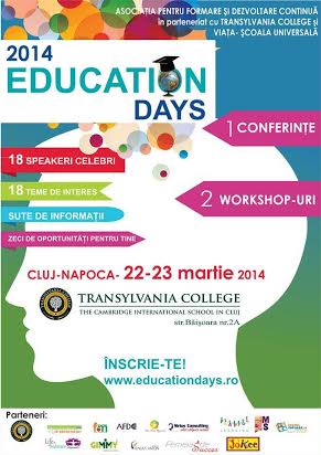 22.03 – 23.03 Education Days la Transylvania College