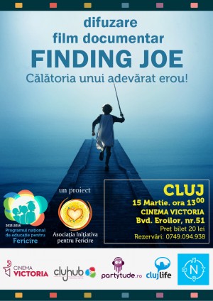 finding joe - 15 martie cluj - afis - poster (a3) site