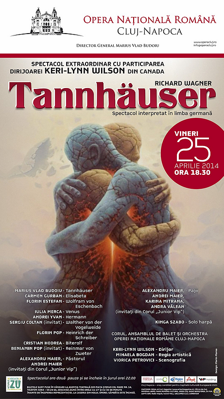 25.04 Tannhauser la Opera Nationala Cluj Napoca