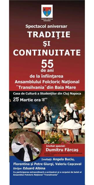 6.04  Muzică şi dans maramureşean la spectacolul dedicat Ansamblului „Transilvania”