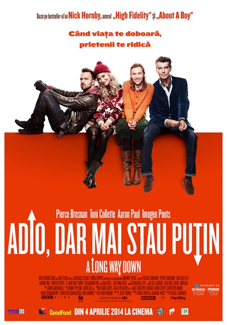 6.04 – 10.04 A long way down, ecranizarea unui best-seller britanic