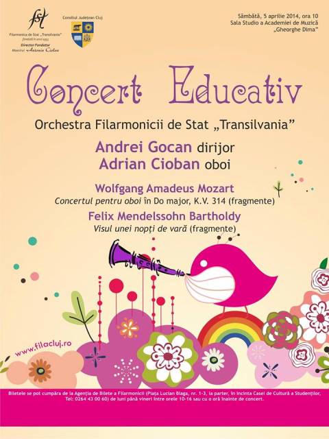 5.04 Concert educativ cu  Orchestra Filarmonicii