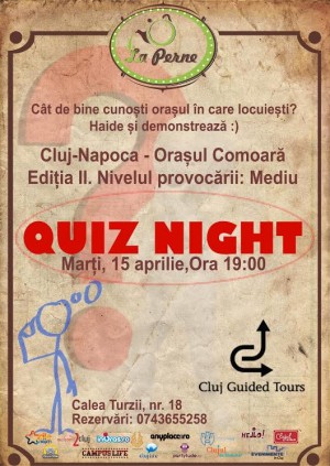 15.04 Quiz Night in Cluj