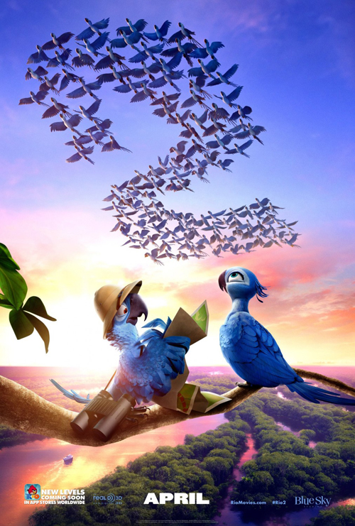 11.04 – 17.04 Rio 2 3D ruleaza la Cinema Florin Piersic