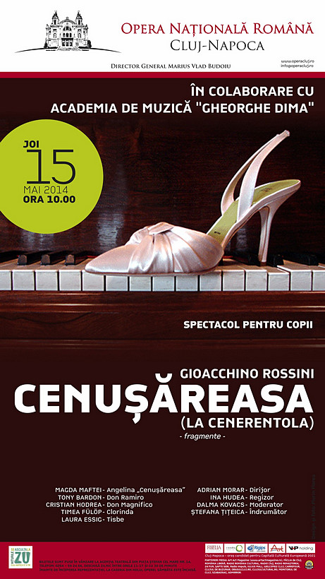 15.05 Cenusareasa la Opera Nationala Romana