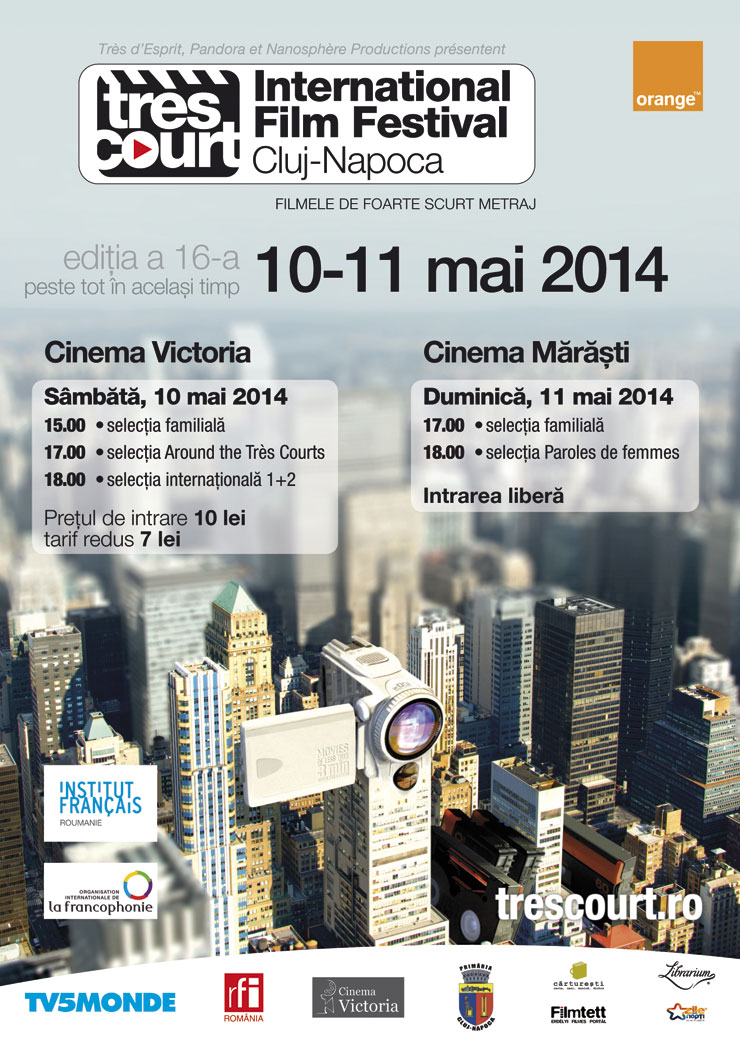10.05 – 11.05 Festivalul International de Foarte Scurt Metraj