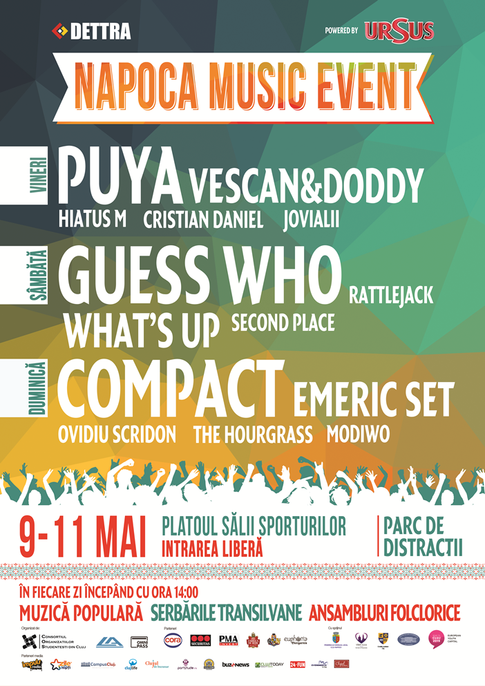 09.05 – 11.05 Napoca Music Event 2014