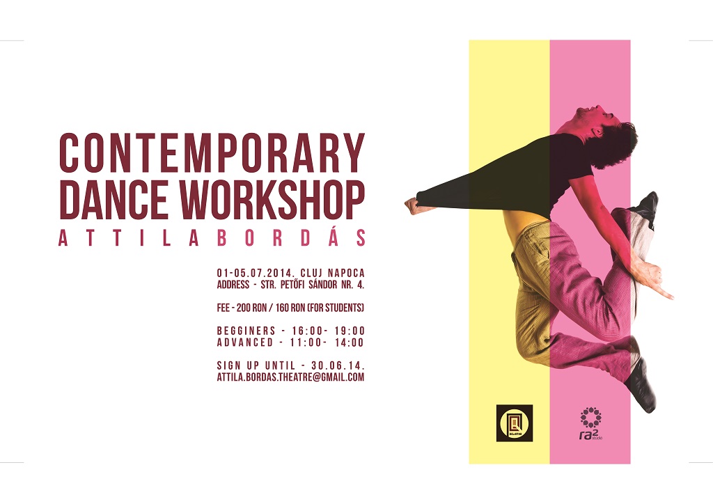 01.07 – 05.07 Curs de Dans Contemporan