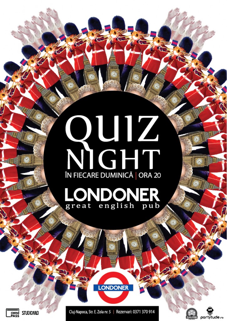 Poster Londoner Quiz ora 20