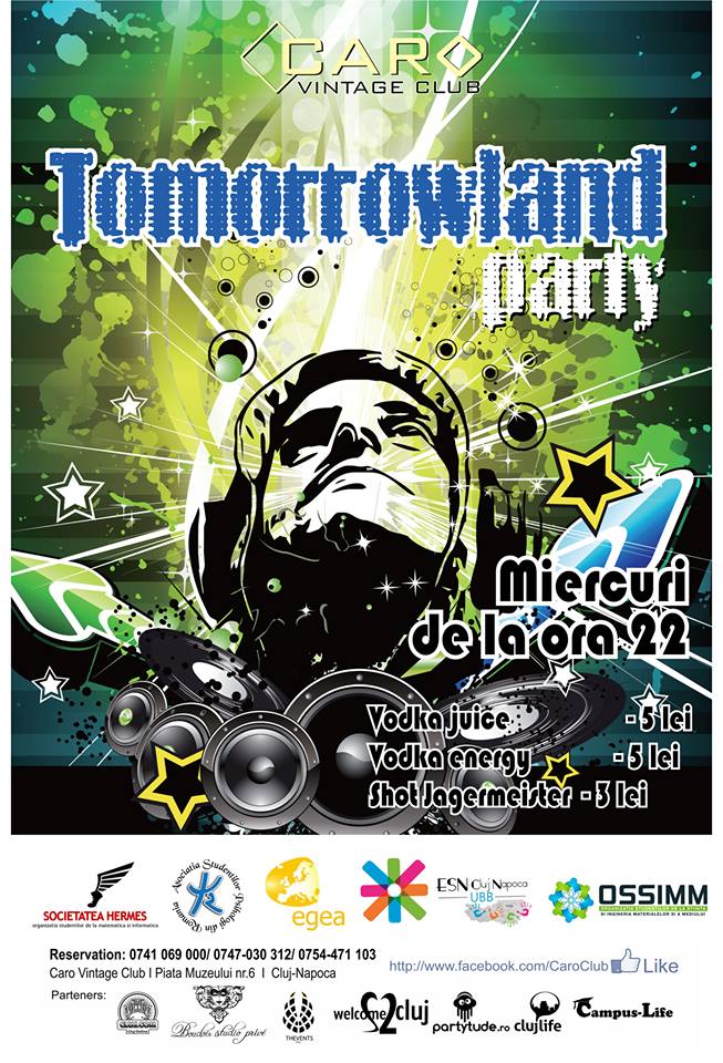 13.08 Tomorrowland Party in Caro Club
