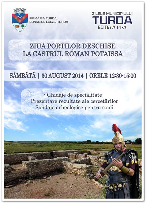30.08 Ziua Porților Deschise la Castrul Roman Potaissa