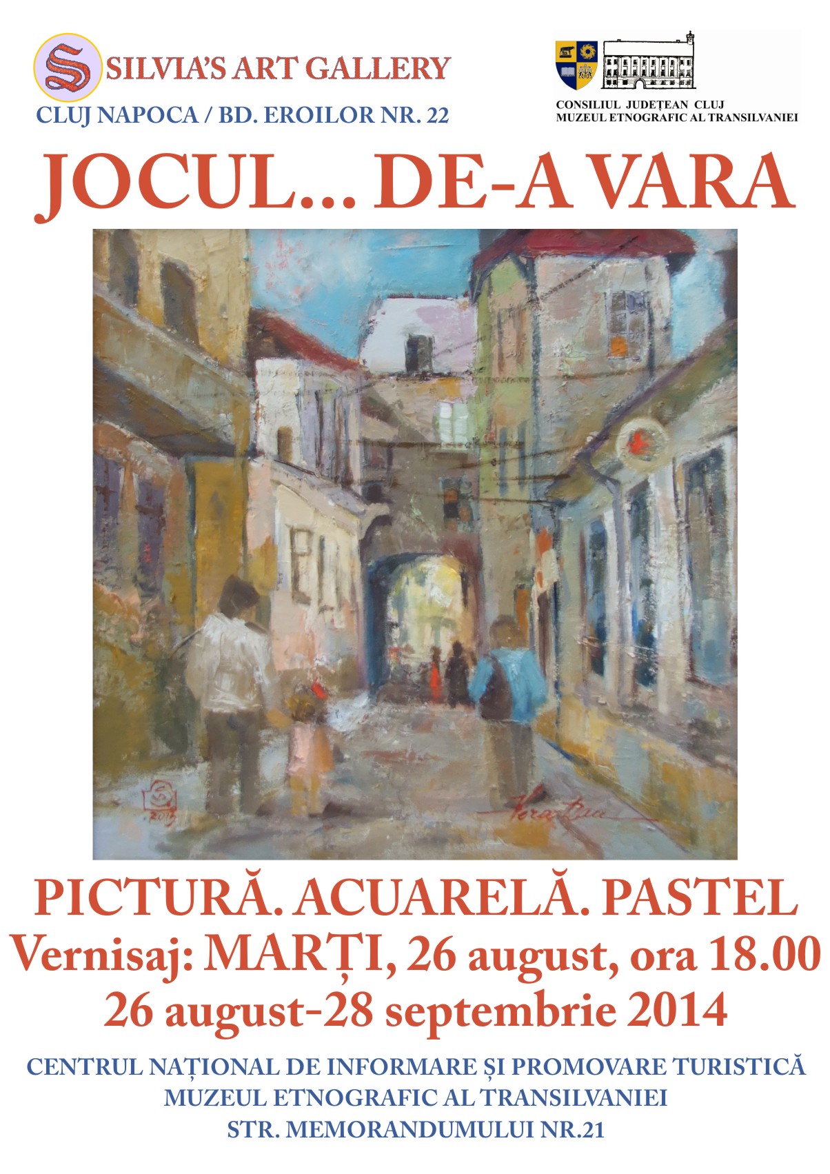 26.08-28.09 Expoziție de pictură, Jocul… de-a vara
