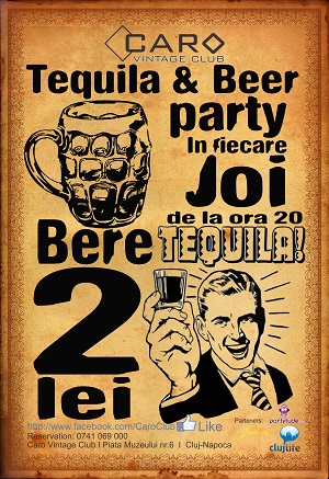 07.08 Beer and Tequila Party in Club Caro