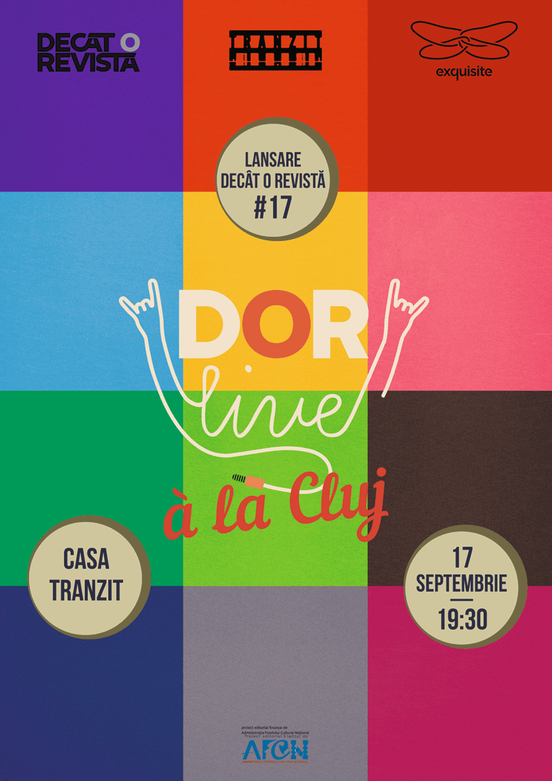 17.09 Lansarea Decât o Revistă #17