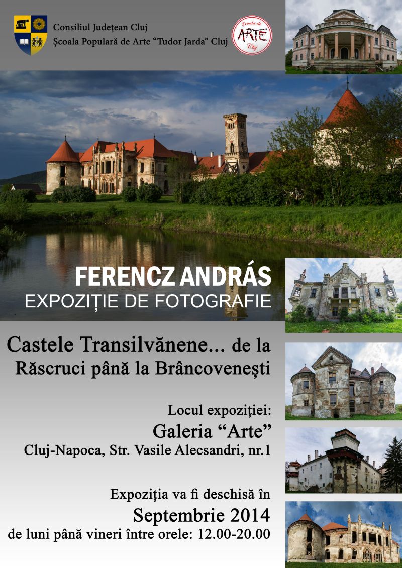 01.09-30.09 Expoziţie spectaculoasă despre castelele din Transilvania