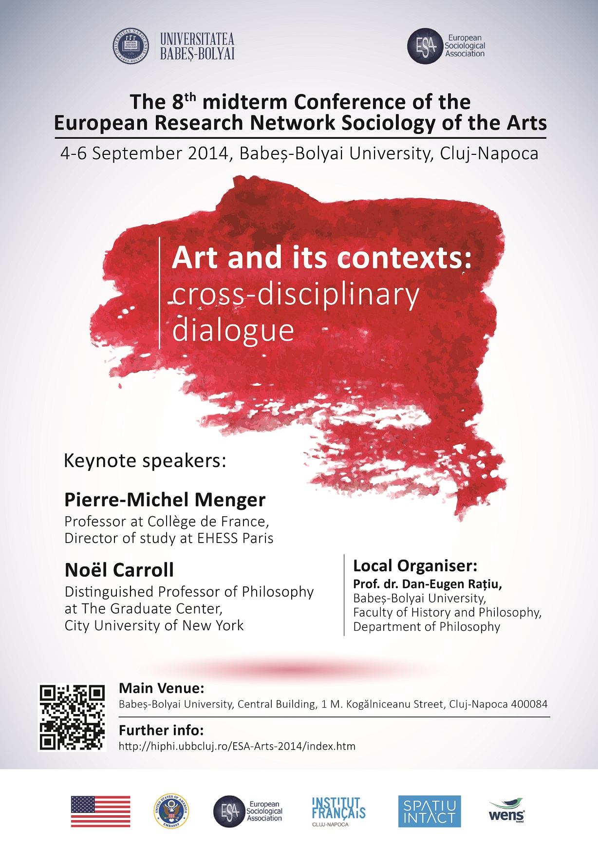 04.09-06.09  Arta si contextele sale: dialog transdisciplinar