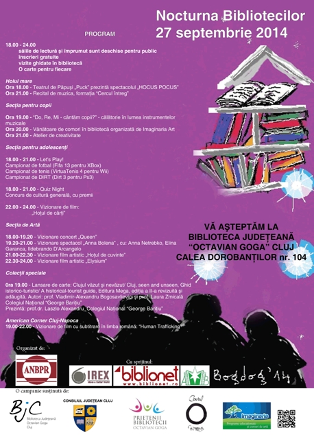 27.09 Nocturna Bibliotecilor
