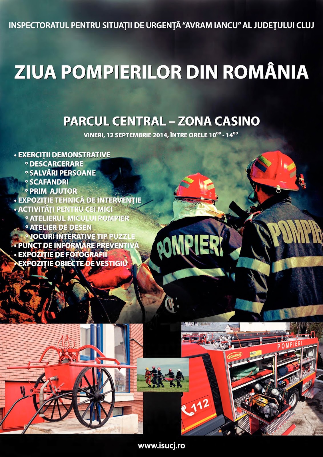 12.09 Ziua Pompierilor – Parcul Central
