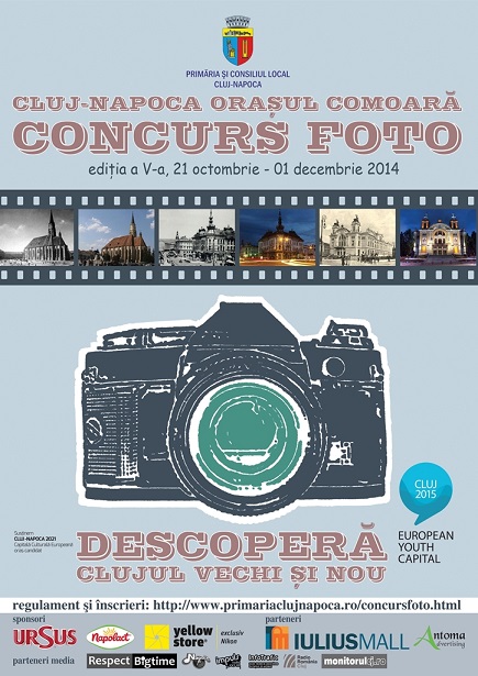 02.11 Concursul foto “Cluj-Napoca – Oraşul Comoară” – ediţia a V-a