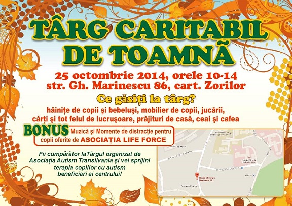 25.10 Targ Caritabil de Toamna