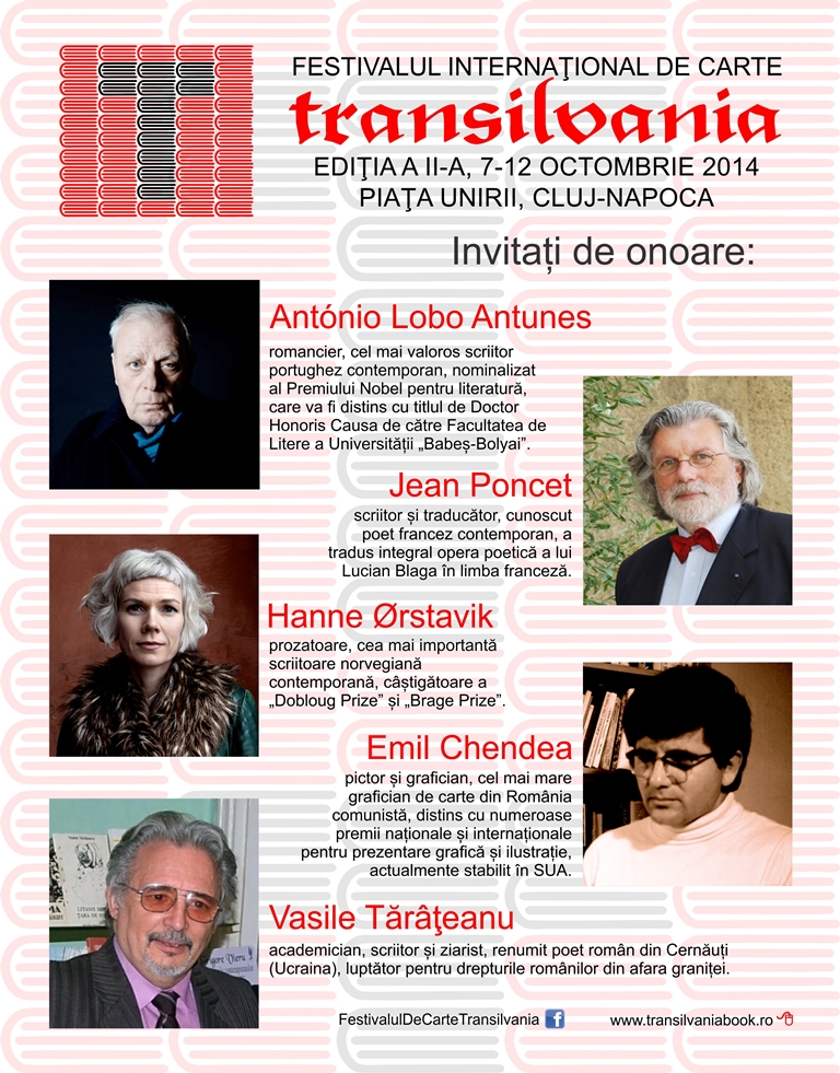 07.10-12.10 Festivalul International de Carte Transilvania
