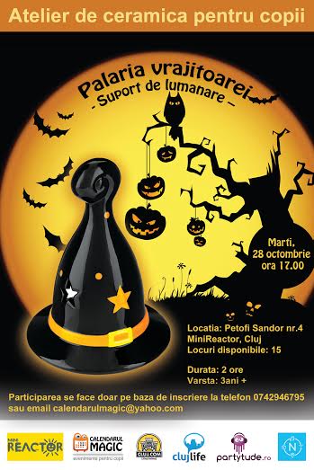 28.10 Atelier de olarit si modelaj pentru copii