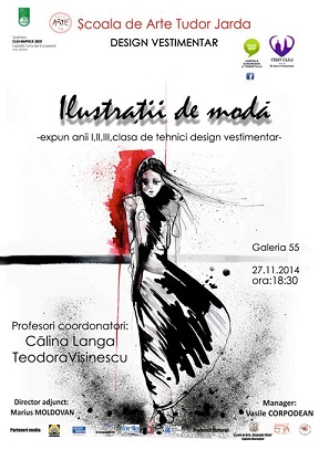 27.11 Expoziţia Ilustraţii de modă