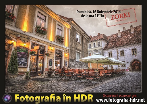 16.11 Workshop de Fotografie în HDR