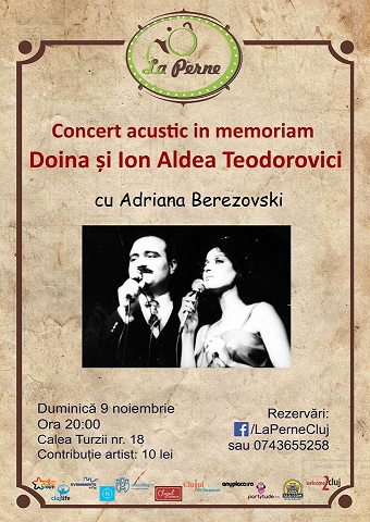 09.11 Concert acustic in memoriam Doina și Ion Aldea Teodorovici